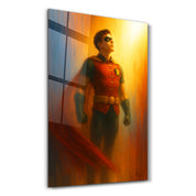 The Loyal Shadow – Glass Wall Art by HMZ