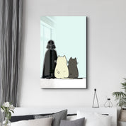 The Purr Side – Glass Wall Art