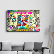 Who Do I Trust? by Mr. Pablo Costa – Glass Wall Art