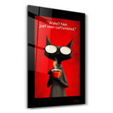 Woke? Nah! - Glass Wall Art