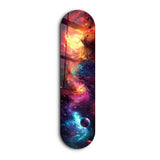 Colorful Space V2 | Glass Wall Art