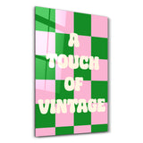 A Touch of Vintage | Glass Wall Art
