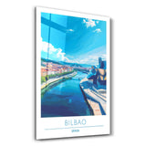 Bilbao Spain 2-Travel Posters | Glass Wall Art
