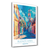 Buenos Aires Argentina 2-Travel Posters | Glass Wall Art