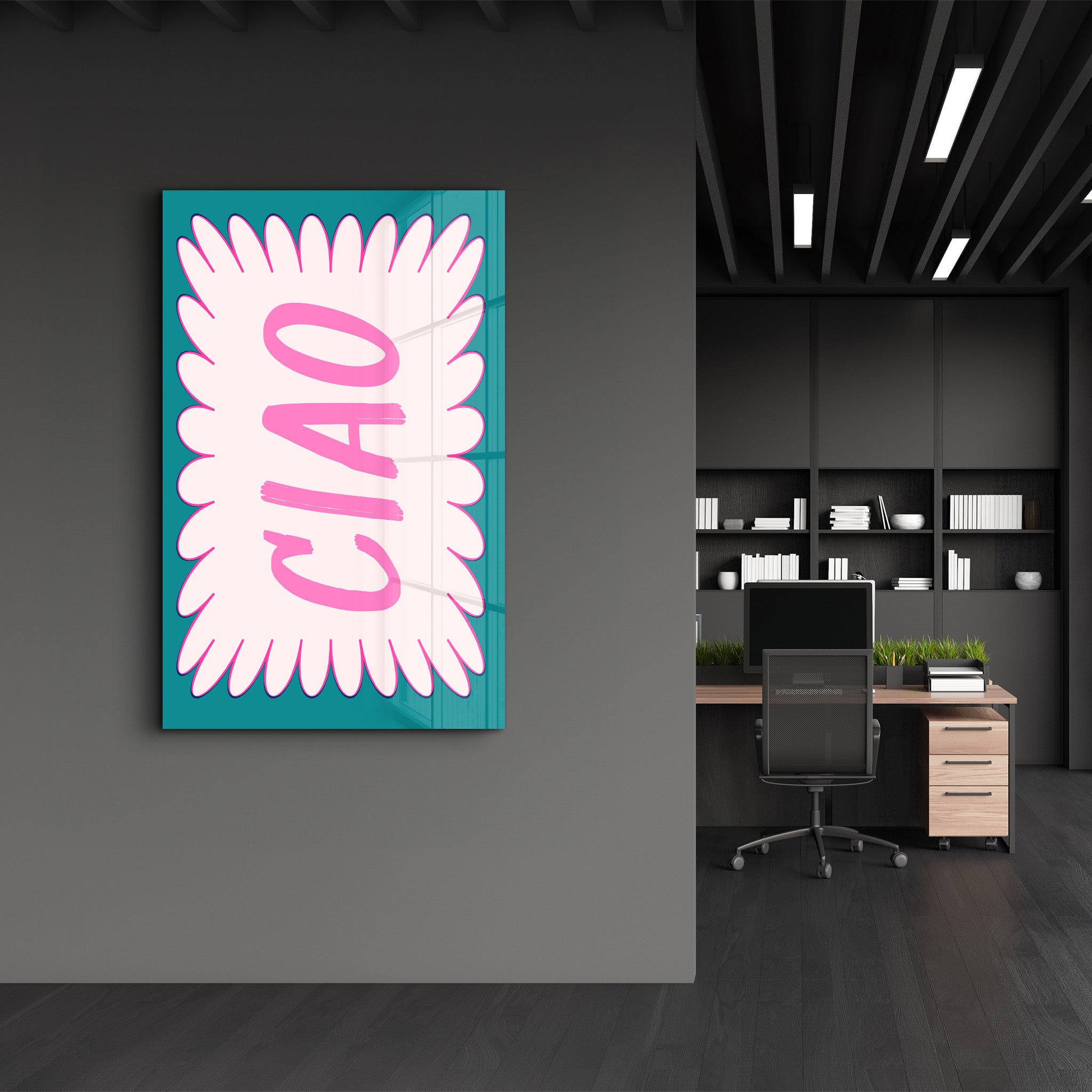 CIAO | Glass Wall Art