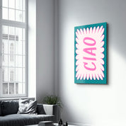CIAO | Glass Wall Art