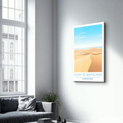 Dunas De Maspalomas-Las Palmas Spain-Travel Posters | Glass Wall Art - Artdesigna