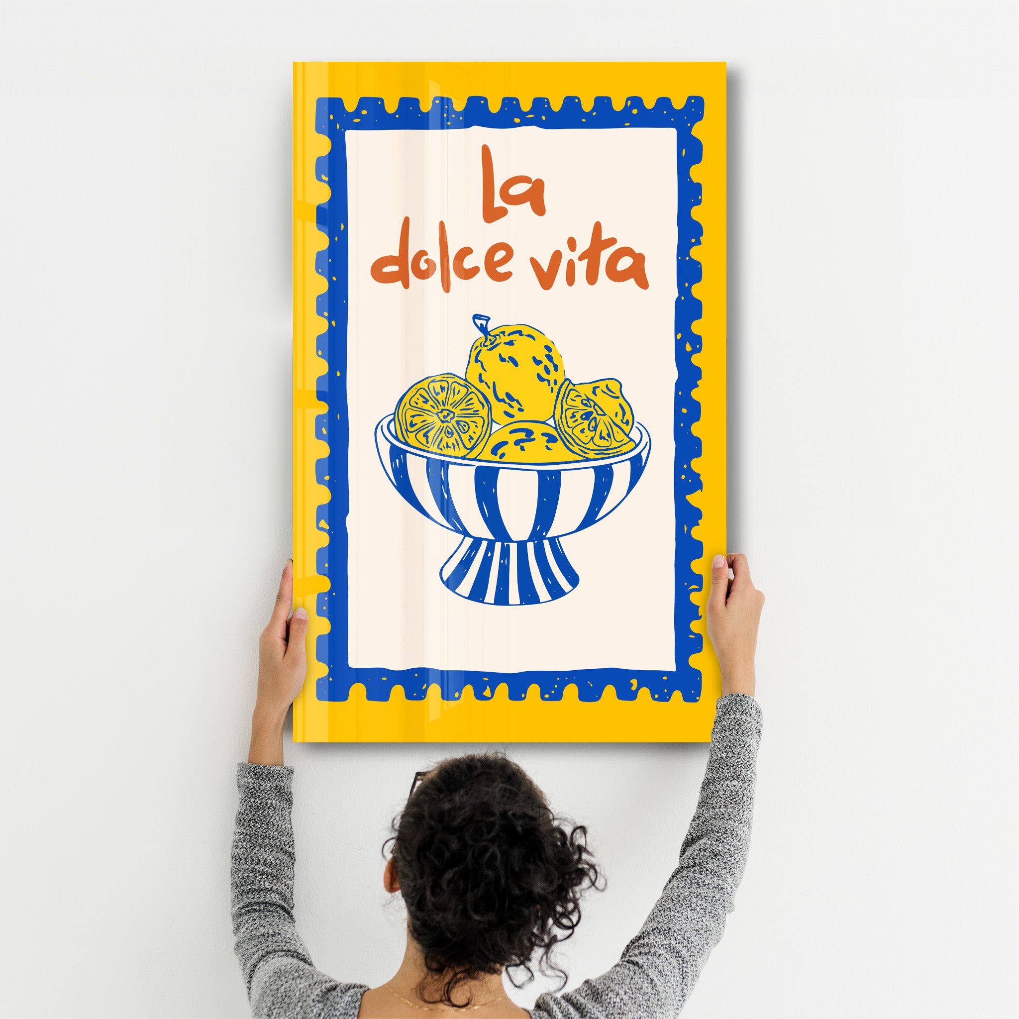 La Dolce Vita | Glass Wall Art