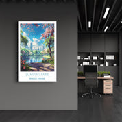 Lumpini Park-Bangkok Thailand-Travel Posters | Glass Wall Art - Artdesigna