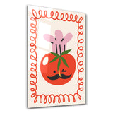 Mister Tomato | Glass Wall Art