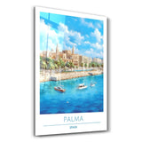 Palma Spain-Travel Posters | Glass Wall Art