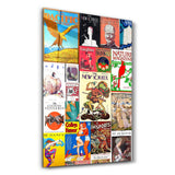 Retro Magazine Covers-2 | Glass Wall Art