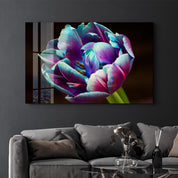 Tulip | Glass Wall Art - Artdesigna