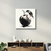 First Bite | Glass Wall Art