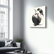 First Bite | Glass Wall Art