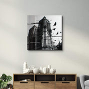 Gothic Cathedral in Motion | Glass Wall Art