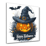 Happy Halloween | Halloween Glass Wall Art