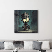 Knight of the Forgotten Tower | Glass Wall Art