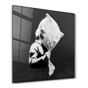 Never be ashamed | Glass Wall Art