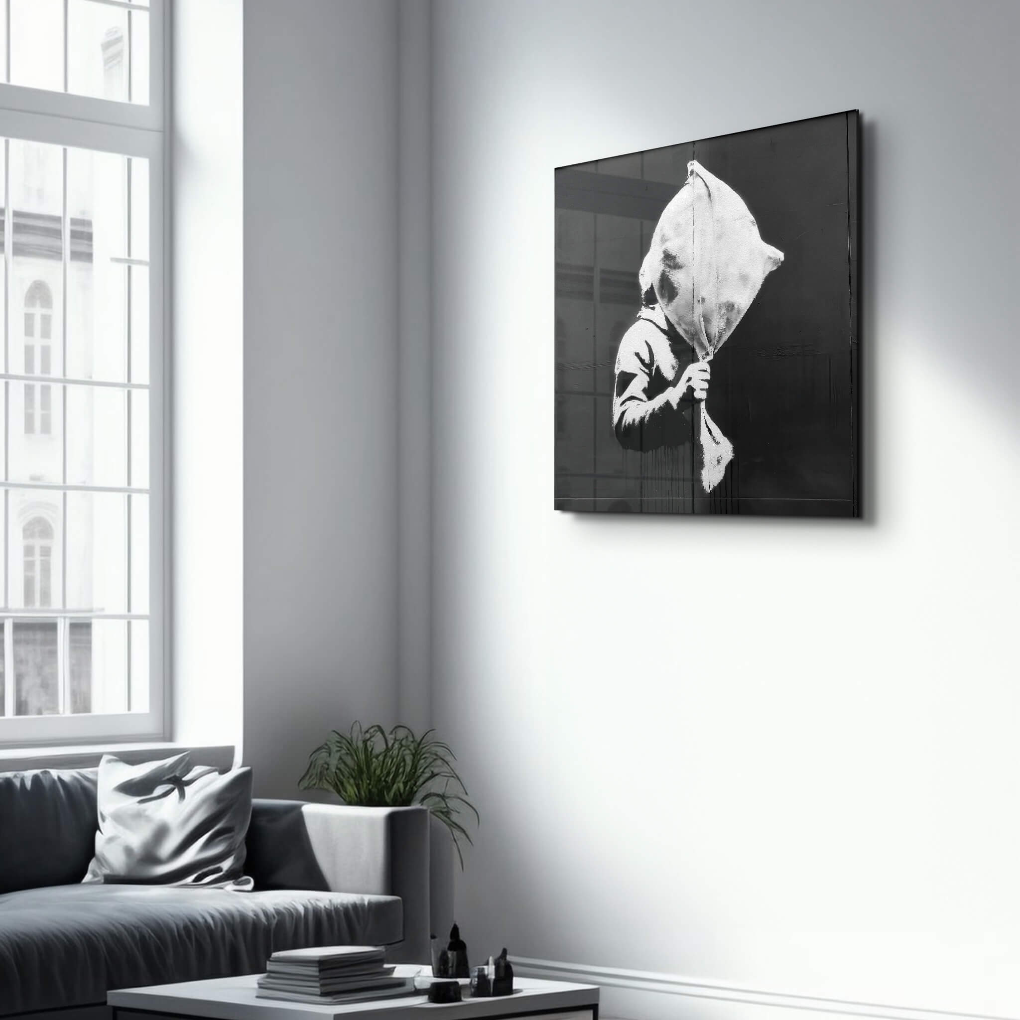 Never be ashamed | Glass Wall Art