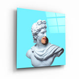 Sticking Out Sculpture | Glass Wall Art