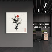 Venom in Beauty | Glass Wall Art