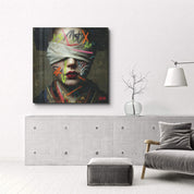 Voices Unseen | Glass Wall Art