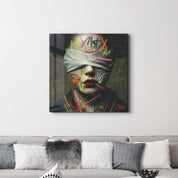 Voices Unseen | Glass Wall Art