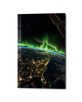Light Along the Curve | Glass Wall Art