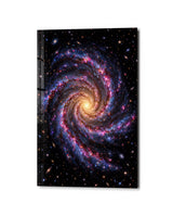 A Galaxy Takes Its Time | Glass Wall Art