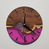 Enchanted SilverBerry Tree & Resin Timepiece | Wall Clock