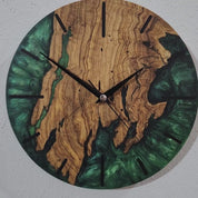 Green Forest Timekeeper | Premium Handmade Wall Clocks