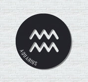 ・"Zodiac Symbols"・Premium Metal Wall Art - Limited Edition - ArtDesigna Glass Printing Wall Art