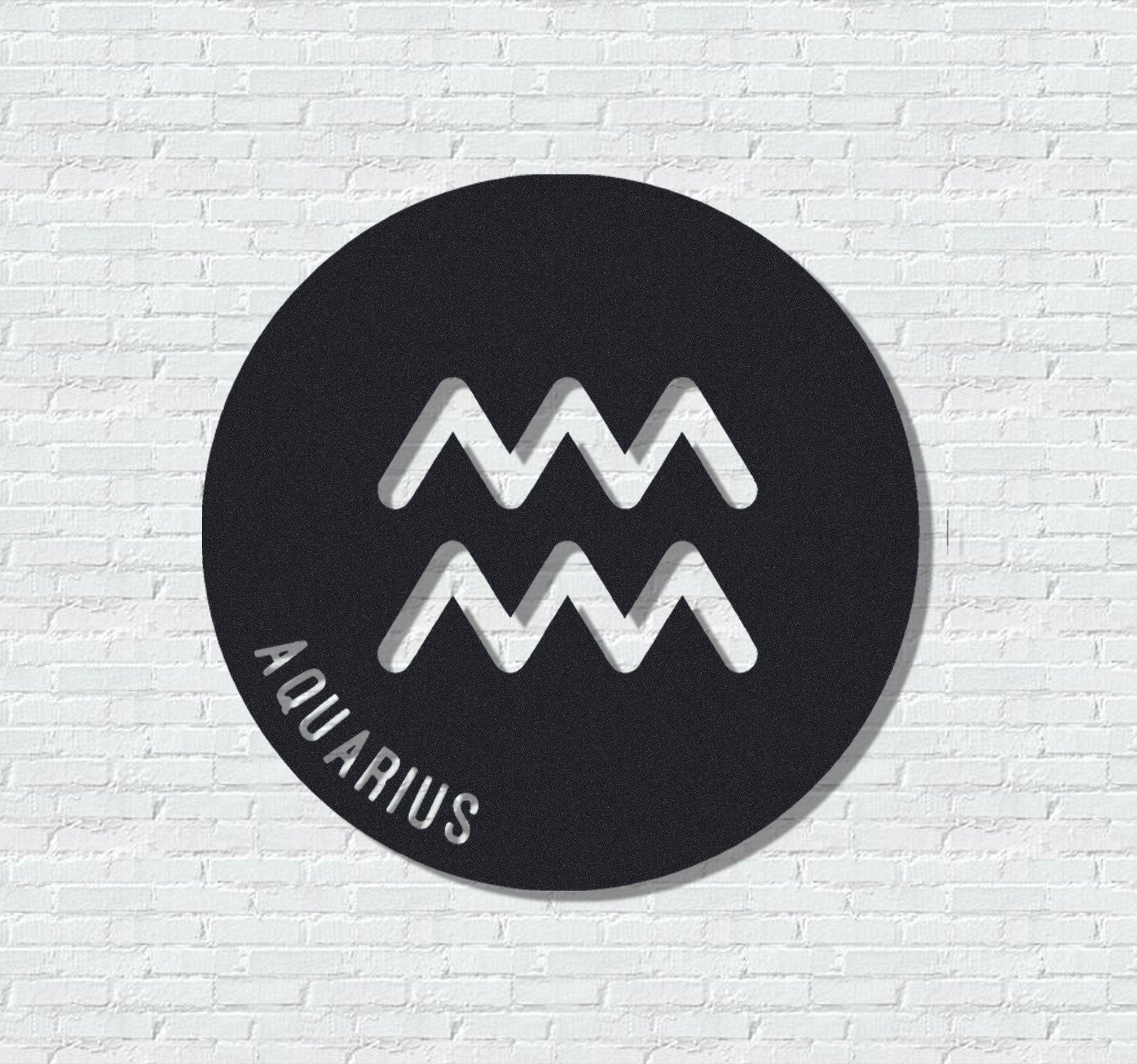 ・"Zodiac Symbols"・Premium Metal Wall Art - Limited Edition - ArtDesigna Glass Printing Wall Art