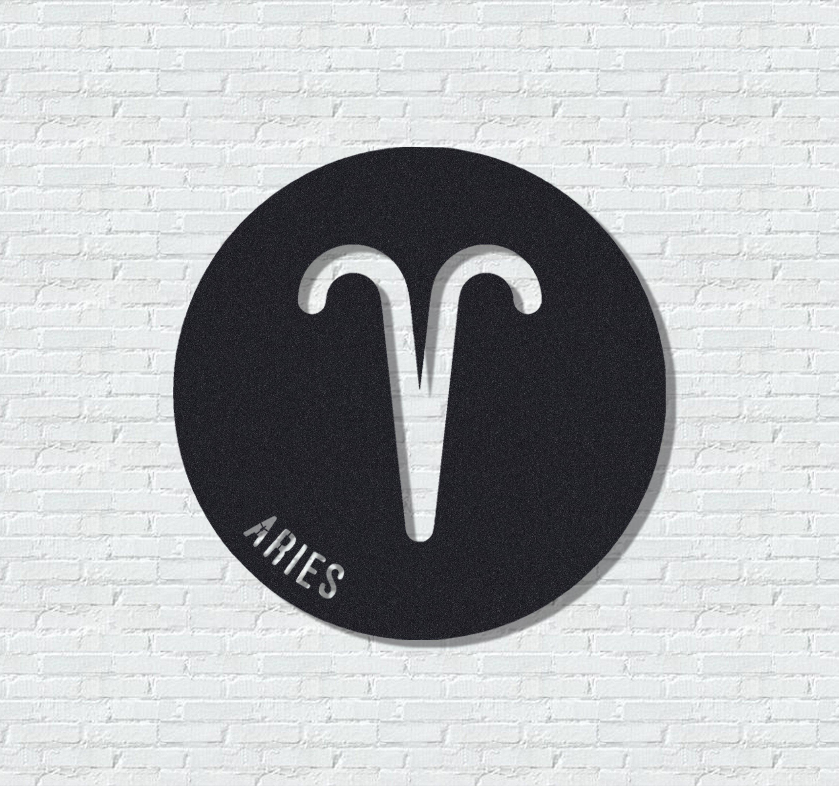 ・"Zodiac Symbols"・Premium Metal Wall Art - Limited Edition - ArtDesigna Glass Printing Wall Art