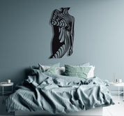 ・"Woman Body Lines"・Premium Metal Wall Art - Limited Edition - ArtDesigna Glass Printing Wall Art