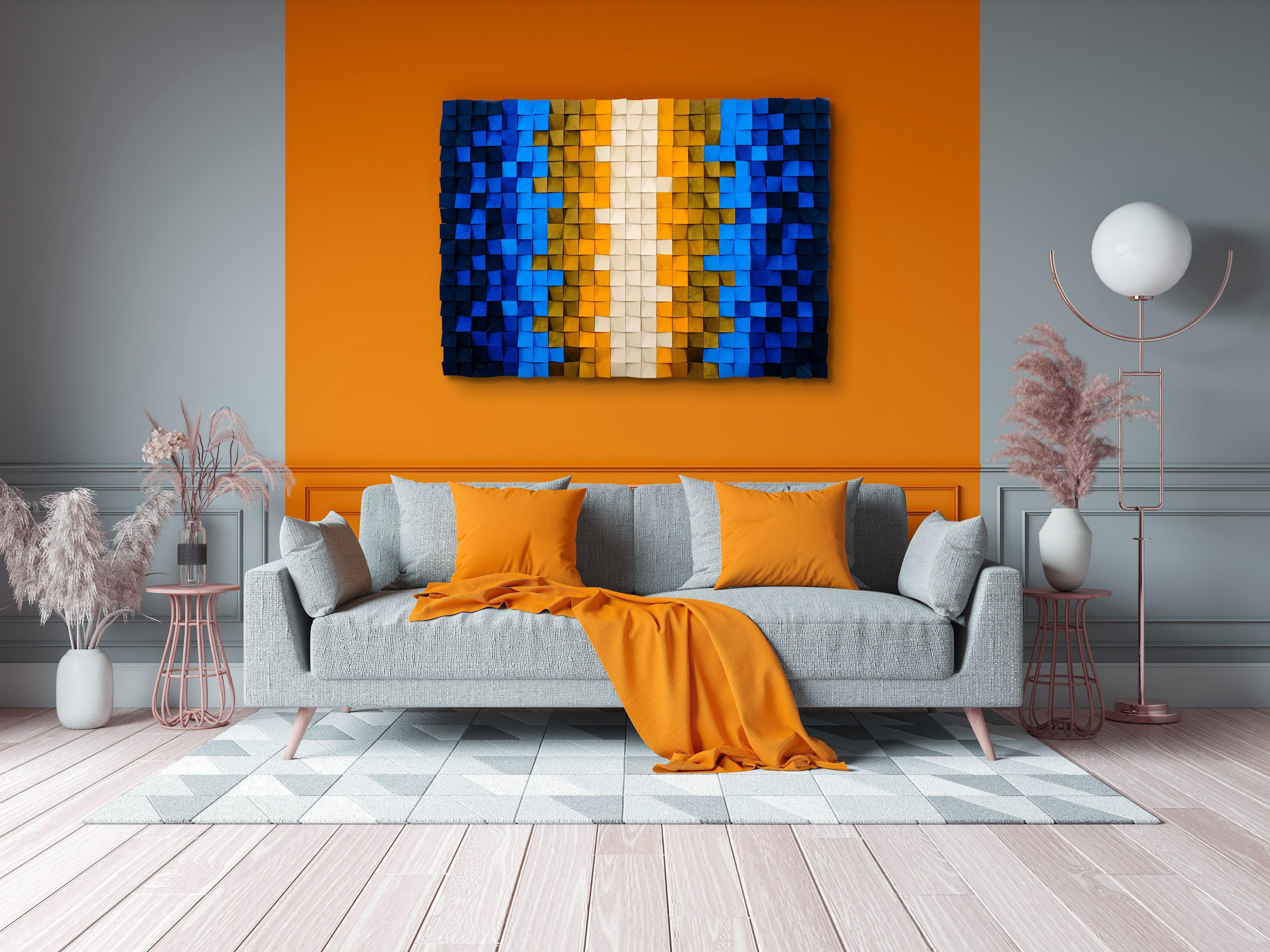 Avatar | Premium Wood Handmade Wall Sculpture - Limited Edition - Artdesigna