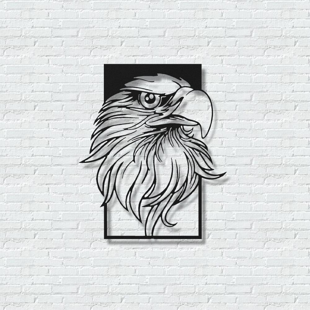 ・"Falcon"・Premium Metal Wall Art - Limited Edition - ArtDesigna Glass Printing Wall Art