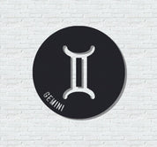 ・"Zodiac Symbols"・Premium Metal Wall Art - Limited Edition - ArtDesigna Glass Printing Wall Art