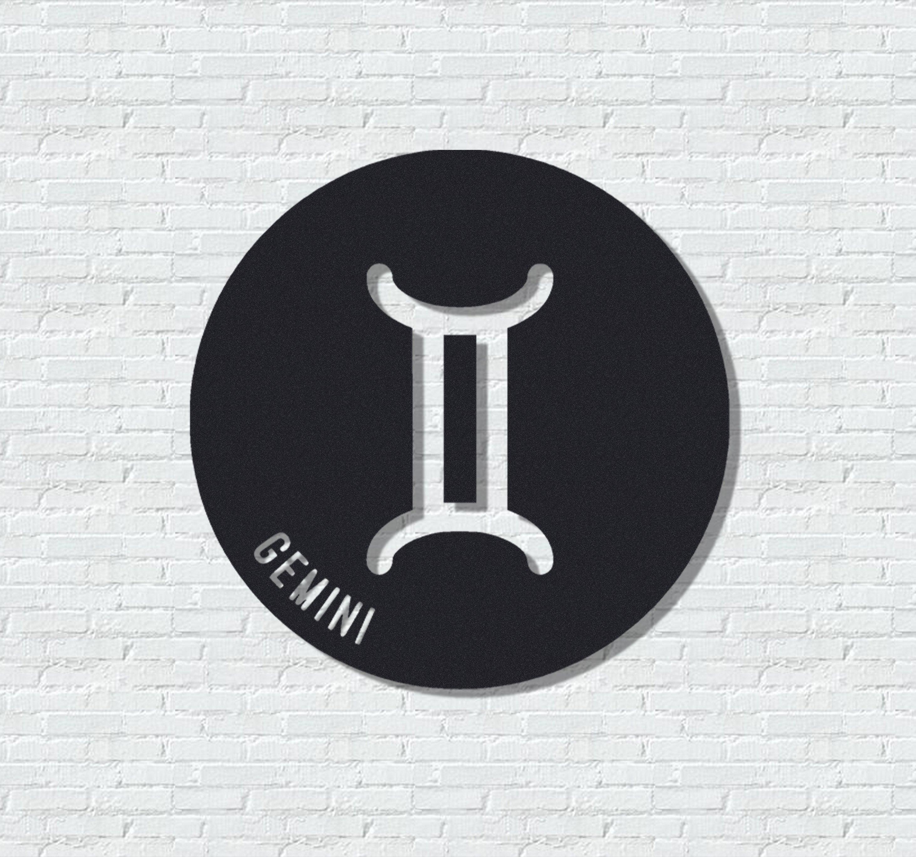 ・"Zodiac Symbols"・Premium Metal Wall Art - Limited Edition - ArtDesigna Glass Printing Wall Art