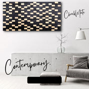・"Checkmate"・Premium Wood Handmade Wall Sculpture - Limited Edition - ArtDesigna Glass Printing Wall Art