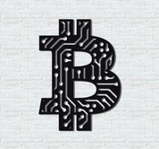 ・"Bitcoin"・Premium Metal Wall Art - Limited Edition - ArtDesigna Glass Printing Wall Art