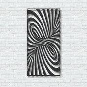 ・"Spiral Vertical"・Premium Metal Wall Art - Limited Edition - ArtDesigna Glass Printing Wall Art