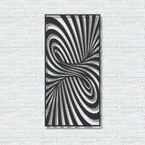 ・"Spiral Vertical"・Premium Metal Wall Art - Limited Edition