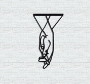 ・"HandHold"・Premium Metal Wall Art - Limited Edition - ArtDesigna Glass Printing Wall Art