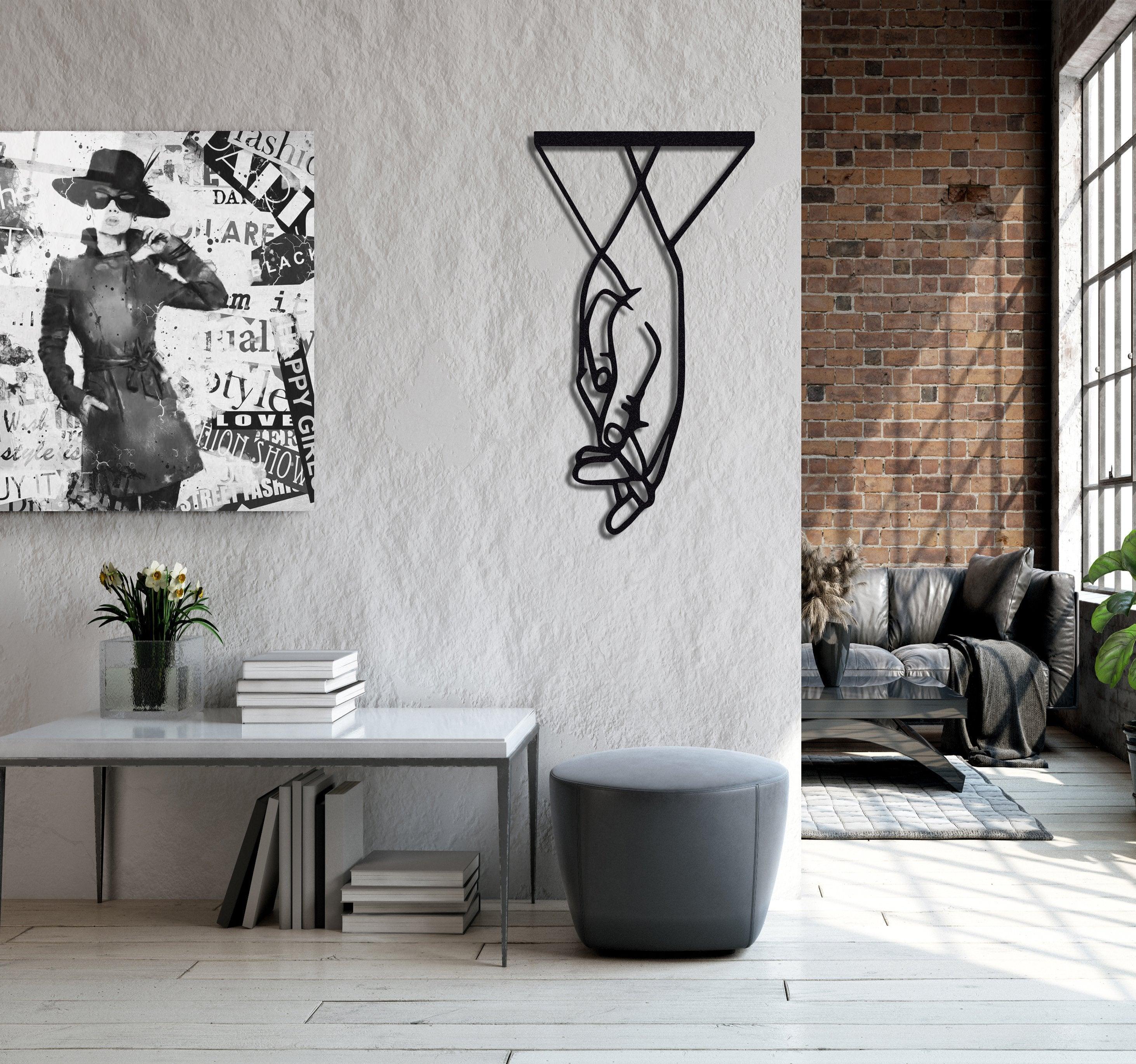 ・"HandHold"・Premium Metal Wall Art - Limited Edition - ArtDesigna Glass Printing Wall Art