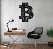 ・"Bitcoin"・Premium Metal Wall Art - Limited Edition - ArtDesigna Glass Printing Wall Art