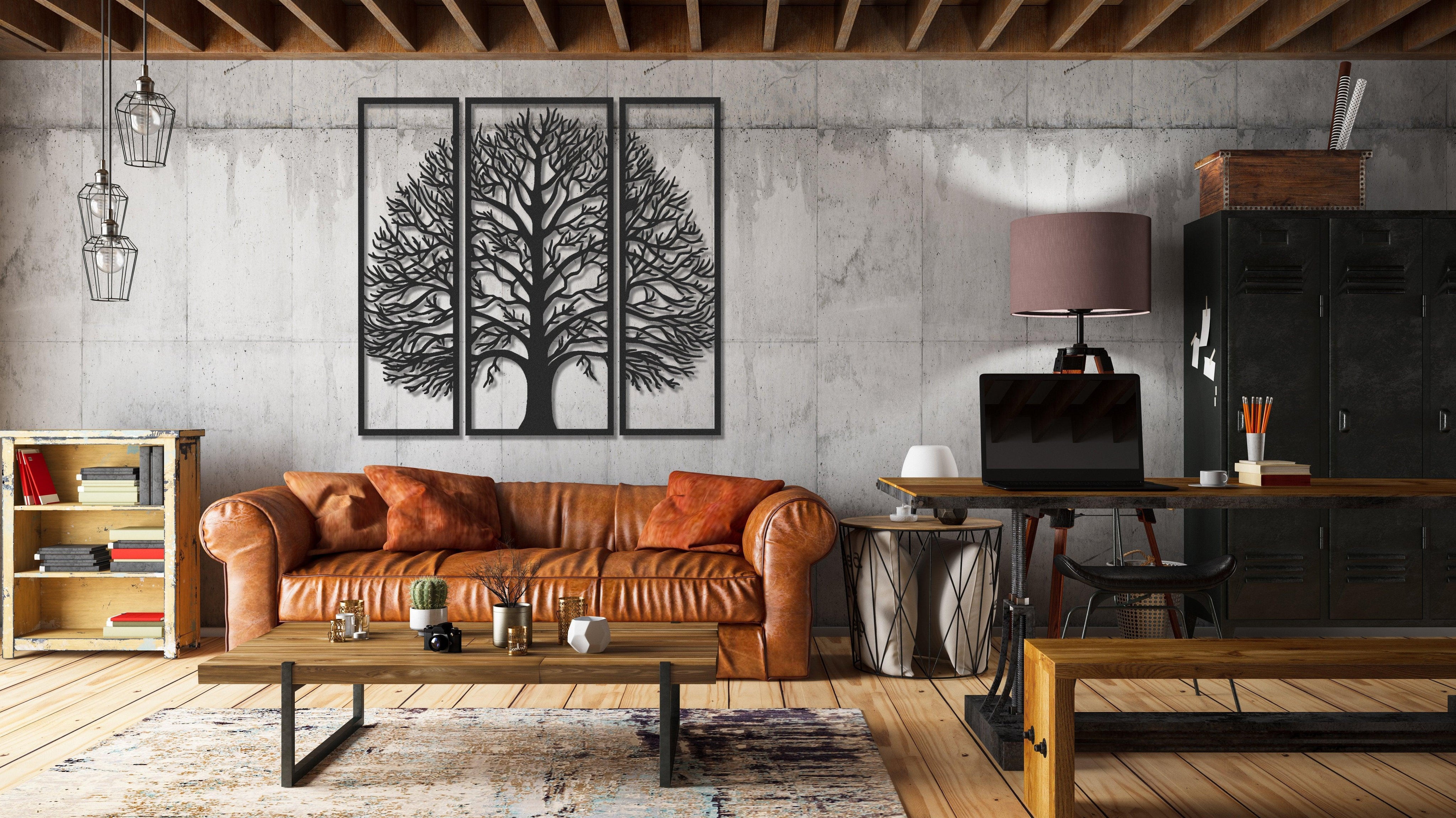 ・"Plane Tree V1"・Premium Metal Wall Art - Limited Edition - ArtDesigna Glass Printing Wall Art