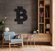 ・"Bitcoin"・Premium Metal Wall Art - Limited Edition - ArtDesigna Glass Printing Wall Art