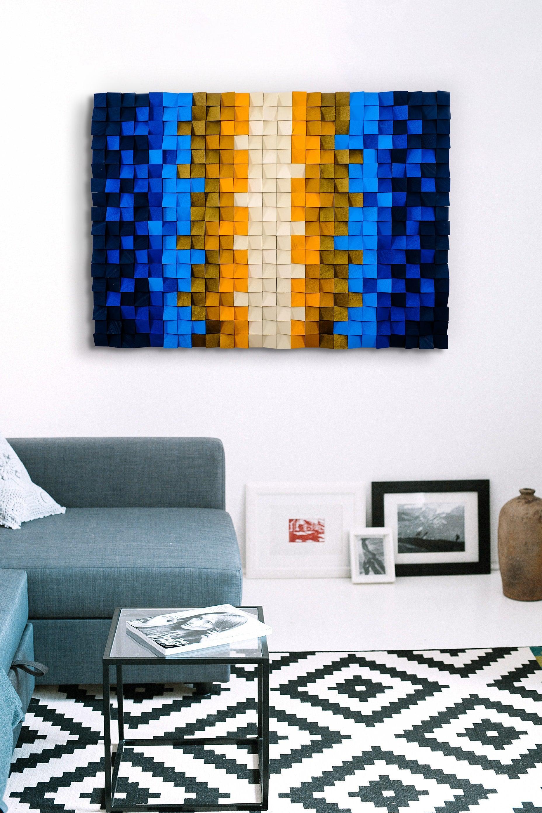 Avatar | Premium Wood Handmade Wall Sculpture - Limited Edition - Artdesigna